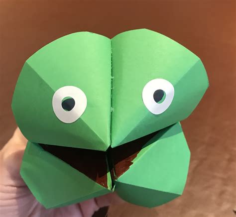 Image result for Paper Snapper of Frog