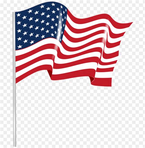 Us Waving Flag Transparent Clipart Png Photo - 52630 | TOPpng