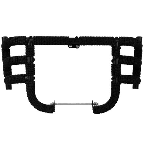 AllExtreme Stainless Steel Leg Guard with Wrapped Rope Heavy Duty Front ...