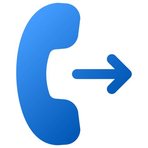 Outgoing call - Free communications icons