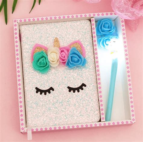 Unicorn Diary and pen Gift pack – Kidospark
