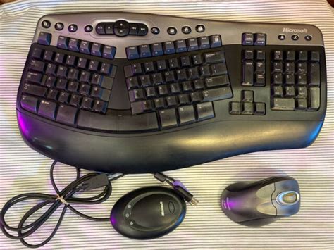 Image result for Microsoft Wireless Natural Multimedia Keyboard Receiver