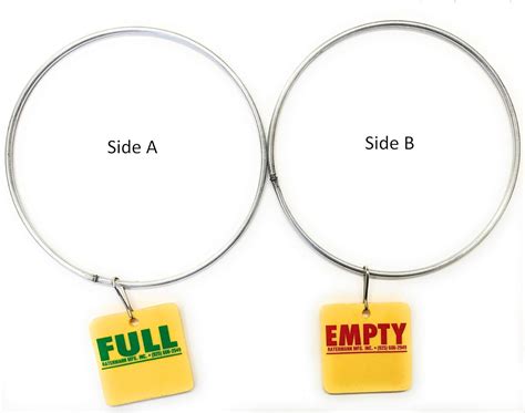 Ratermann Mfg. Cylinder Tank Status Tags - EMPTY/FULL with Metal India ...