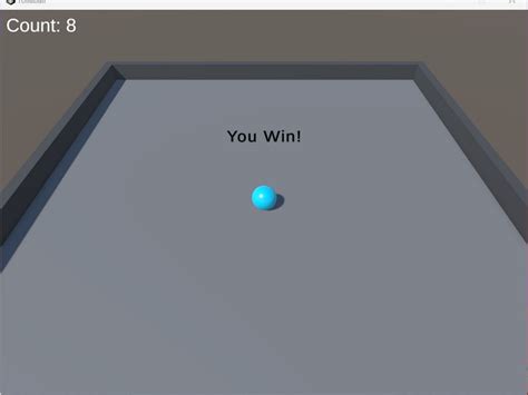 Unity Roll a Ball Tutorial 的图像结果