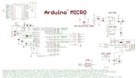 Image result for Arduino Micro Schematic