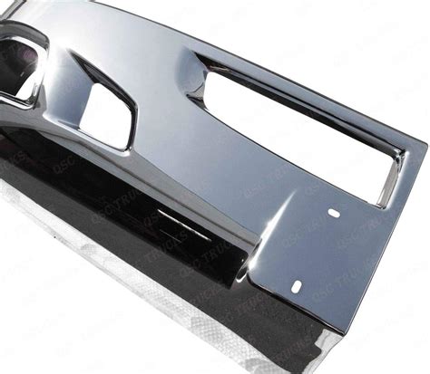 Buy QSC Chrome Bumpers Full LED Headlights Fog Lights Bezel Set for ...