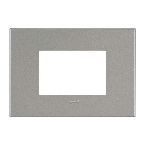 Legrand Arteor Magnesium cover plates 3 module square with frame ...