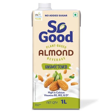 Buy Natural Almond Milk by So Good (1L) | Chefspoint