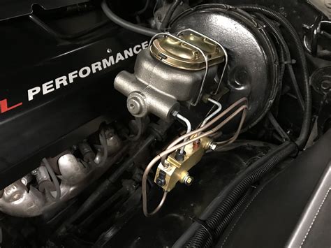 Brake line routing connection to proportioning valve | Team Chevelle