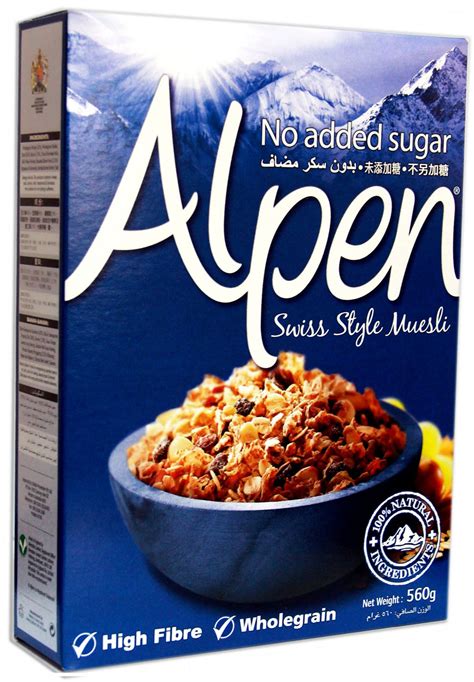 Alpen Muesli No Added Sugar Cereal (560gm) - Breakfast Cereals | Gomart.pk