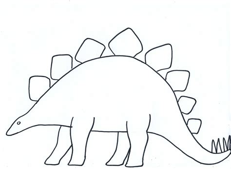 blank dinosaur template | Paper Crafts for Children Dinosaur Cut Outs ...