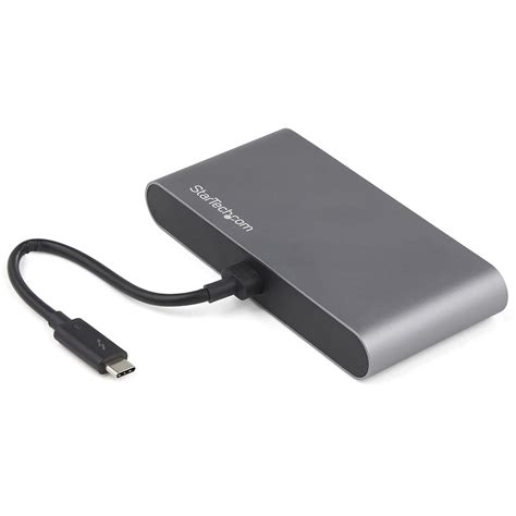 StarTech.com Thunderbolt 3 Mini Dock - Portable Dual Monitor w/ DP 4K ...
