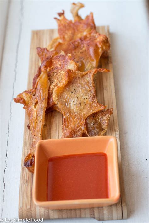 Easy Crispy Roasted Chicken Skins (Cracklings) Recipe & Video- Eat ...