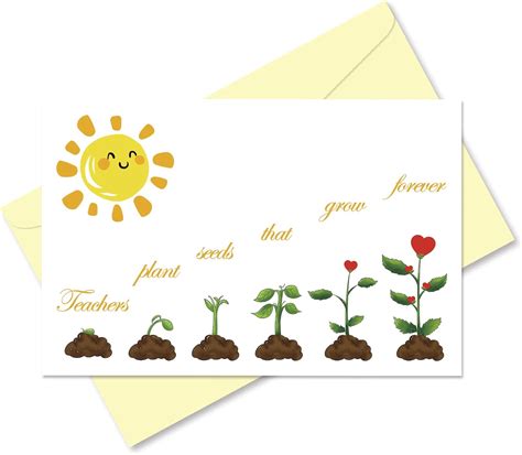 Arsagen Thank You for Helping Me Grow Card, Appreciate India | Ubuy
