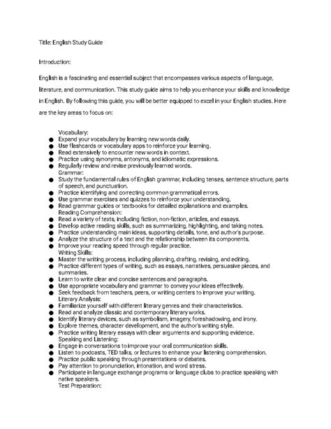 Image result for ESL Study Guide