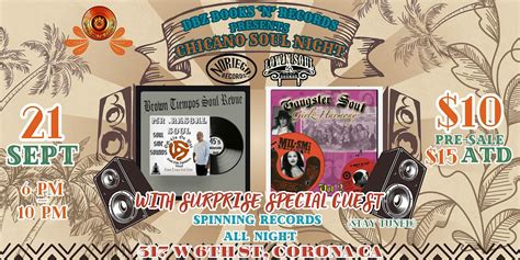 Rare & Underground Chicano Soul Night at DBZ Backstage, 317 W 6th St ...