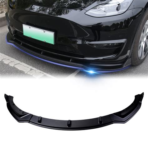 Buy Tesla Model Y Front Bumper Lip Front Spoiler Front Wing for Tesla ...