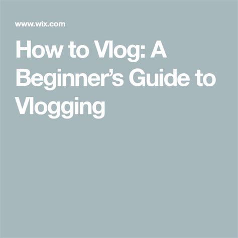 Vlog Tips for Beginners 的图像结果