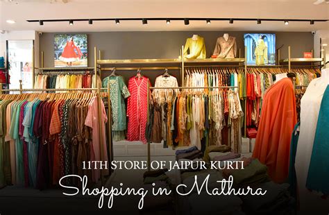 Shopping In Mathura at Jaipur Kurti's Exclusive Retail Store