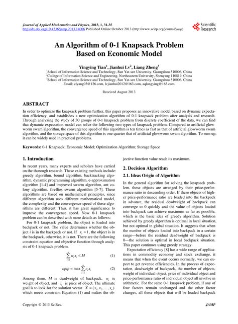 Image result for Knapsack Algorithm