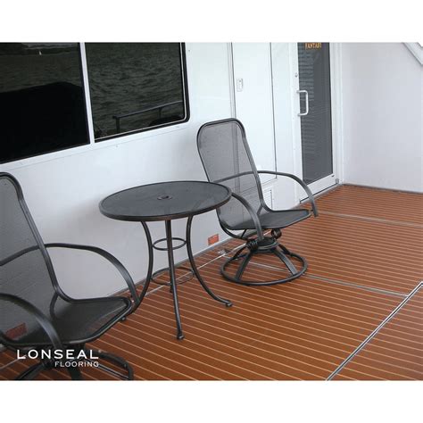 Lonseal Lonseal Marine Vinyl Flooring - Mahogany/Holly | Fisheries Supply