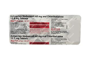 Asar Ct 40/12.5 MG | Order Asar Ct 40/12.5 MG Tablet Online at Truemeds