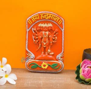 Astro Crafts Hanuman Ji Resin Murti Idol for Home Decor and Gifts ...