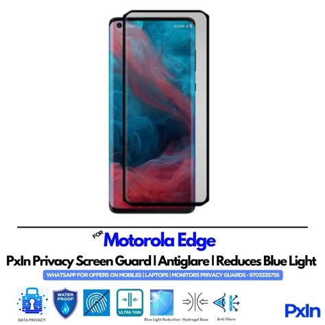 Privacy Screen Guard for Motorola Edge Mobile | No.1