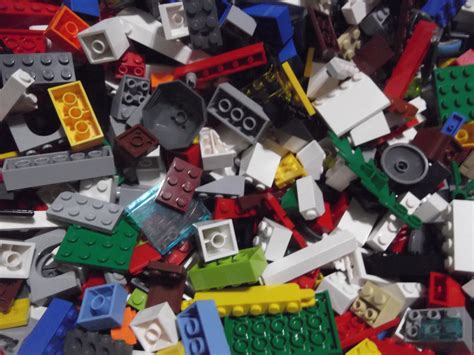 Buy New 200 Random Lego Pack Pieces Legos Piece From Huge Bulk Lot ...