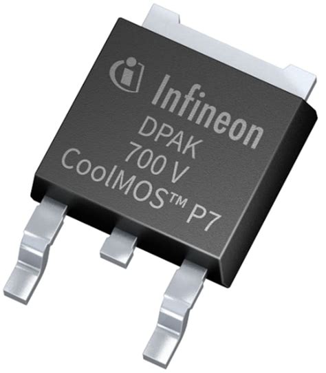 IPD70R1K4P7SAUMA1 Infineon | Infineon CoolMOS™ P7 N-Channel MOSFET, 4 A ...