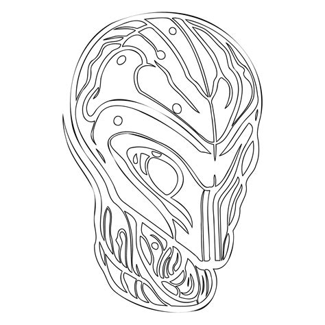 Alien Outline 的图像结果