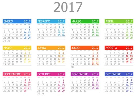 Calendario 2017 (5) - Imagenes Educativas