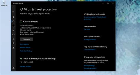 Image result for Scan Files Windows Defender