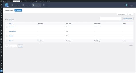 ACF | How to Build and Add Taxonomies to WordPress Post Types