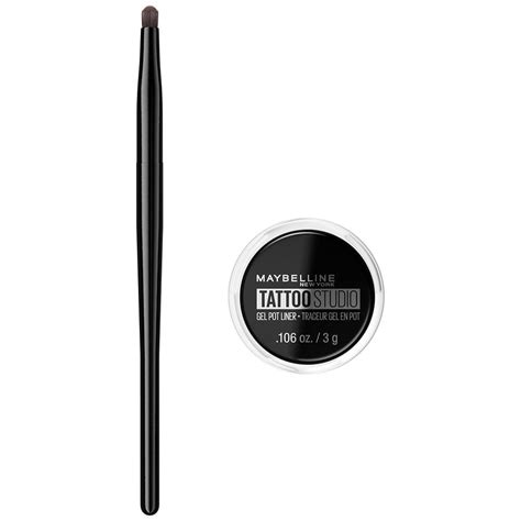 Maybelline Eye Studio Lasting Drama Gel Liner, Blackest Black | Walgreens