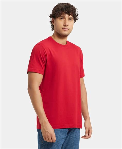 Buy Super Combed Cotton Rich Round Neck Half Sleeve T-Shirt - Shanghai ...