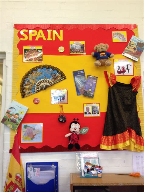 Year 3 Spain Display 2012/2013 | School displays, Display, Wall display