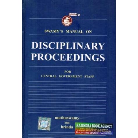 Manual on Disciplinary Proceedings (S-1)