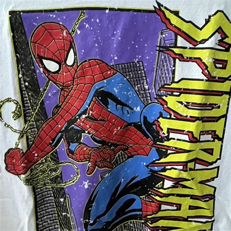 Marvel Spider Man shirt. Size medium. Worn several... - Depop