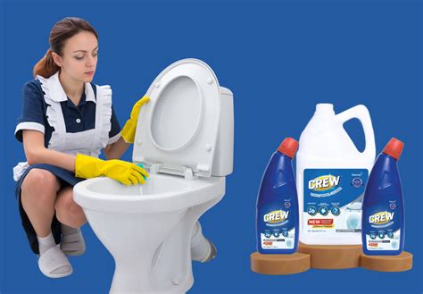 Crew Toilet Bowl Cleaner 500Ml, Powerful Stain Remover