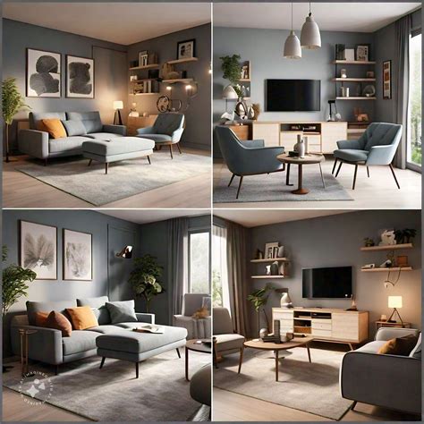 Functional and Stylish Living Room Layouts for Small Spaces By Voxela ...