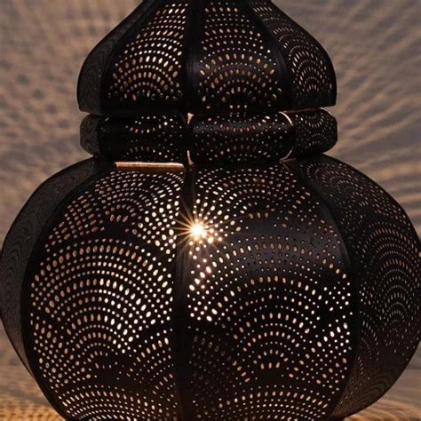 Buy Antique Turkish Lantern Lamp - Black Online in India | Vaaree