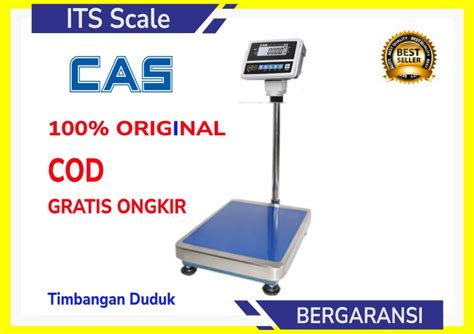 Jual Timbangan Duduk Digital CAS HDI 50x60 Kap. 300Kg - Kota Tangerang ...