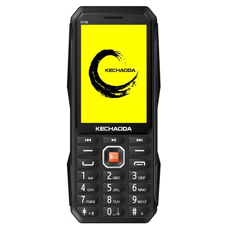 KECHAODA K108 Dual Sim, Black : Amazon.in: Electronics