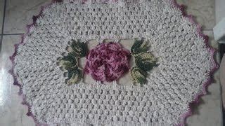 Flores para tapetes em crochê | Cantinho do Video