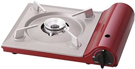 Buy Iwatani Slim II Gas Stove, Shiny Red Online India | Ubuy