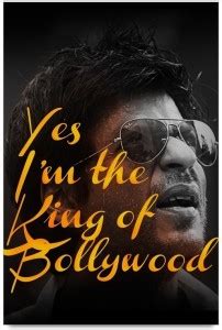 Bluegape Yuhab Shahrukh Khan Typography Photographic Paper - Abstract ...