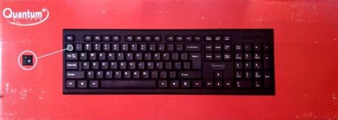 Quantum Hi-Tech QHM7406 Wired USB Desktop Keyboard - Quantum Hi-Tech ...