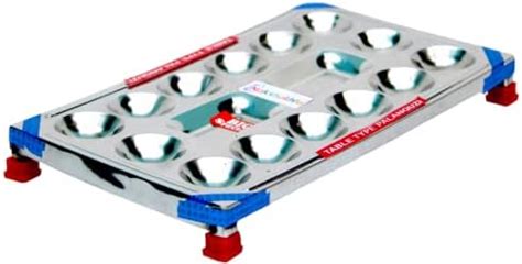 Buy MyNaksha Traditional Pallanguzhi/Stainless Steel Pallanguzhi Board ...