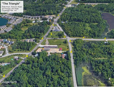 State Road, Seasons Road, and Wyoga Lake Road at “The Triangle” - Geo ...
